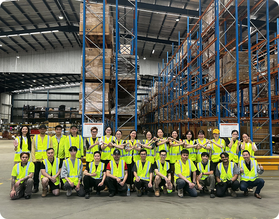 VCS Group workers on site